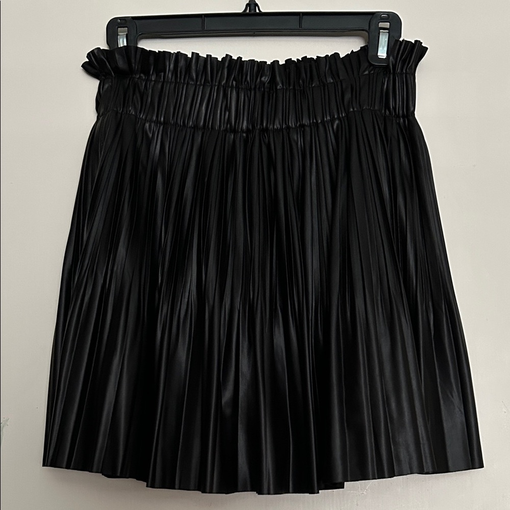 Zara Pleated Mini Skirt with attached shorts